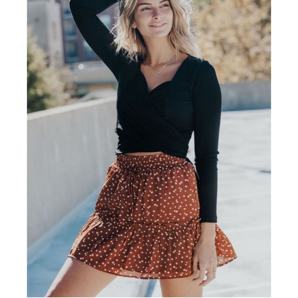 Lizard Thicket *RUST* tie top - Picture 3 of 8